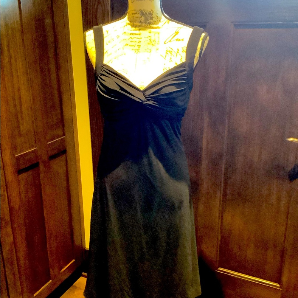 Black cocktail dress